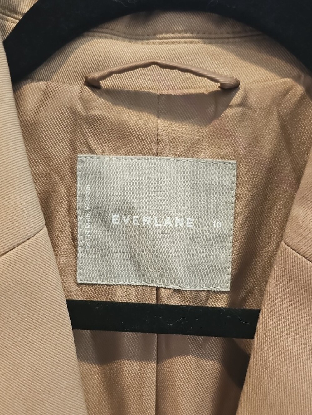 Everlane Beige Blazer Jacket - Picture 3 of 7